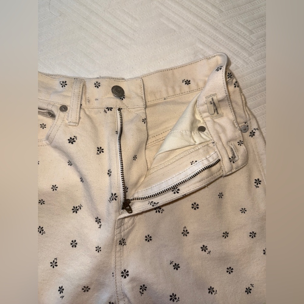 MADEWELL The '90s Straight Jean in Daisy Drizzle SIZE: 25 - Picture 12 of 15